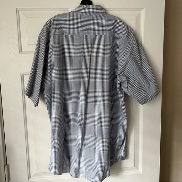 Brooks Brothers Short Sleeve Plaid Sport Shirt - Picture 2 of 3